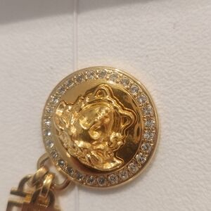 Versace Collection Gold Medusa Necklace